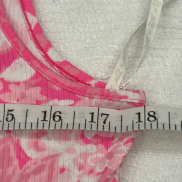 Lilly Pulitzer Pink Sheath Midi Dress Square Neck Sleeveless - Picture 8 of 10